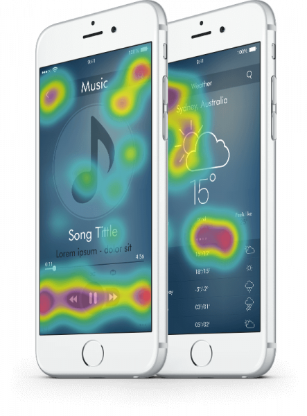HeatMap de Inapptics